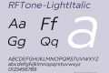 RFTone-LightItalic