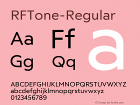 RFTone-Regular