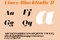 Lince-BlackItalic