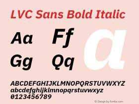 LVC Sans