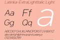 Latinka-ExtraLightItalic