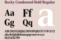 Rocky Condensed Bold