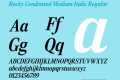 Rocky Condensed Medium Italic