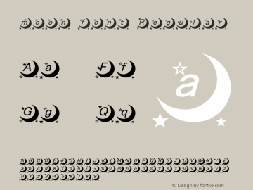 moon font