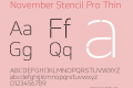 November Stencil Pro