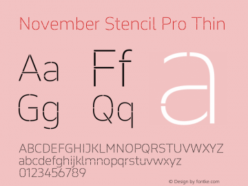 November Stencil Pro