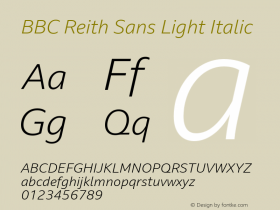 BBC Reith Sans