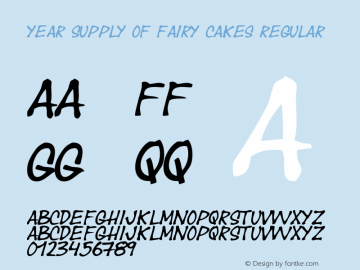 Year supply of fairy cakes