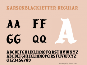 KarsonBlackletter