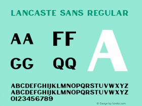 Lancaste Sans