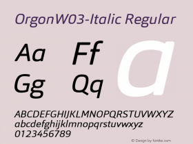 OrgonW03-Italic