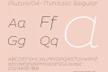 PlutoW04-ThinItalic