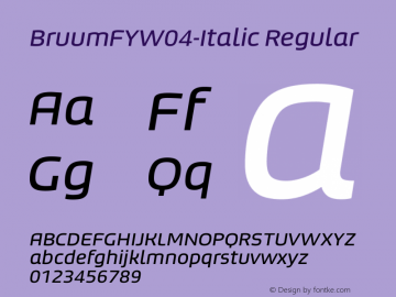 BruumFYW04-Italic