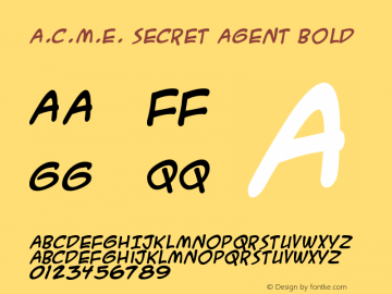 A.C.M.E. Secret Agent