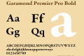 Garamond Premier Pro