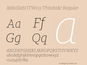 MiloSlabOTW03-ThinItalic