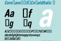 CoreSansDS57CnBoldItalic