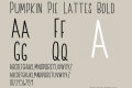 Pumpkin Pie Lattes