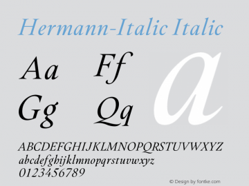 Hermann-Italic