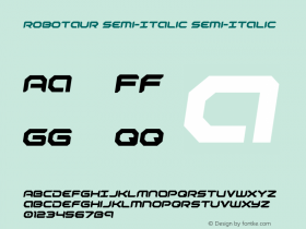 Robotaur Semi-Italic
