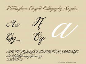 Mottingham Elegant Calligraphy