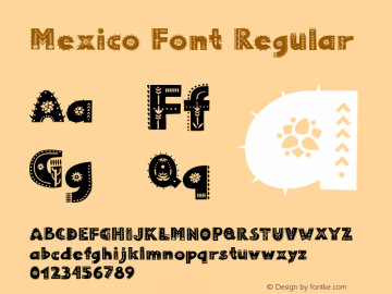 Mexico Font