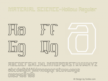 MATERIAL SCIENCE-Hollow