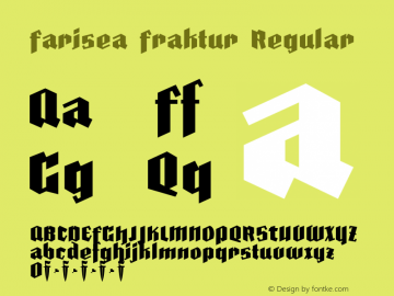 Farisea Fraktur