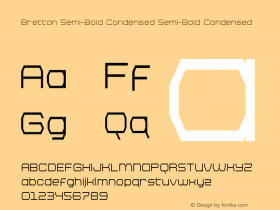 Bretton Semi-Bold Condensed