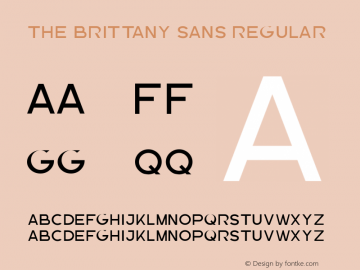 The Brittany Sans