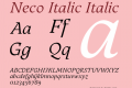 Neco Italic