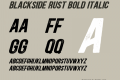 Blackside Rust Bold