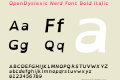 OpenDyslexic Nerd Font