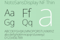 NotoSansDisplay NF