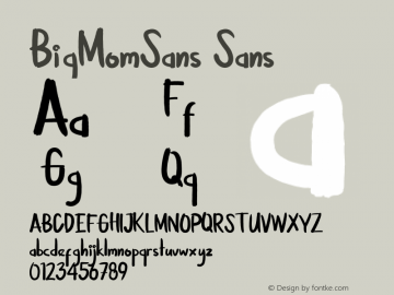 BigMomSans