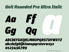 Unit Rounded Pro