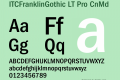 ITCFranklinGothic LT Pro