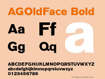 AGOldFace