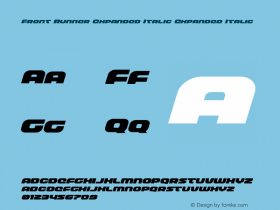 Front Runner Expanded Italic