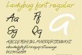 Ladybug font