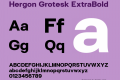 Hergon Grotesk