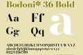 Bodoni* 36