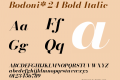 Bodoni* 24