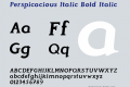 Perspicacious Italic