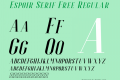 Espoir Serif Free