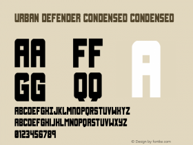 Urban Defender Condensed