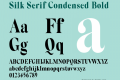 Silk Serif Condensed