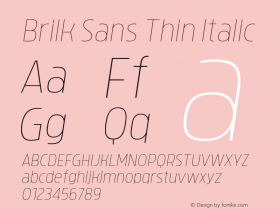 Brilk Sans