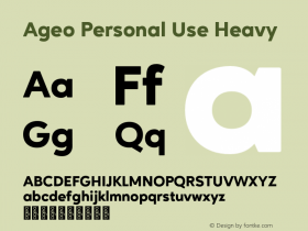 Ageo Personal Use