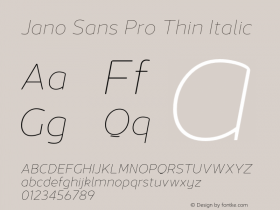 Jano Sans Pro